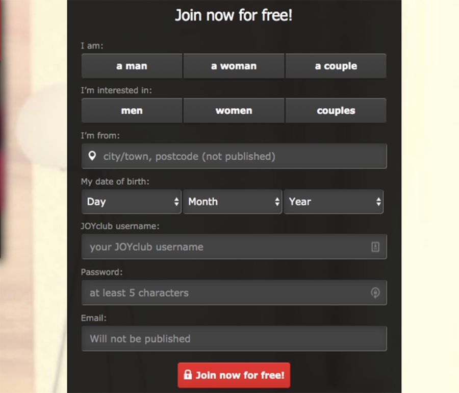 JoyClub dating website